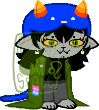 homestuck pixel sprite edit - nepeta leijon